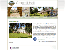 Tablet Screenshot of coxwellcare.org